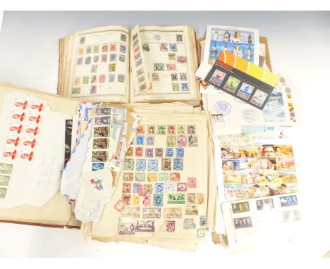 Two Victorian / Edwardian all world stamp albums including GB, Commonwealth, Indian States, China etc