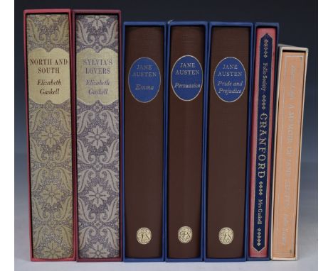 [Folio Society] Jane Austen Pride &amp; Prejudice, Emma 2007 and Persuasion 2007 comprising three volumes illustrated by Niro