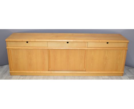 Habitat light oak sideboard, W 212 x D 45 x H 71cm
