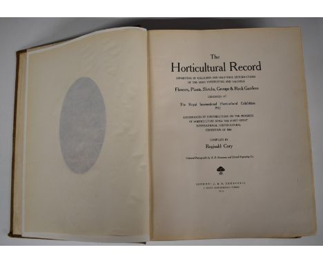 The Horticultural Record consisting of Coloured and Half-Tone Reproductions of the most interesting and valuable Flowers, Pla