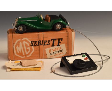Victory Models MG TF Series battery operated model car, in original box.&nbsp;