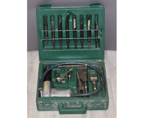 Air hammer by Chicago Pneumatic, in case