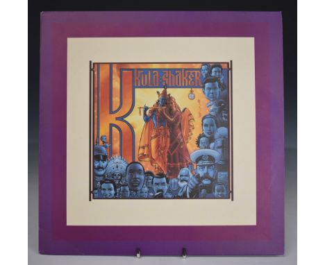 Kula Shaker - K (SHAKER1LP), record, inner and cover&nbsp; appear EX
