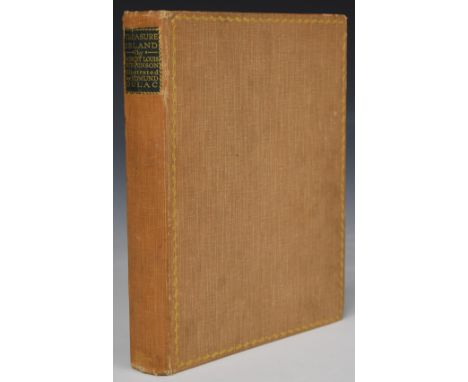 Treasure Island by Robert Louis Stevenson with illustrations by Edmund Dulac, published Ernest Benn 1927 first edition with 1