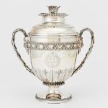 George III Sterling Silver Covered Two-Handled Cup Benjamin Smith & Benjamin Smith, London, 1817