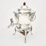 George III Sterling Silver Hot Water Urn John Emes, London, 1801