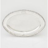 George III Sterling Silver Meat Platter Andrew Fogelberg & Stephen Gilbert, London, 1792