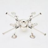 George III Sterling Silver Dish Cross London, 1774
