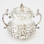 George III Sterling Silver Covered Porringer London, 1771