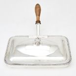 George III Sterling Silver Cheese Toasting Dish John Emes, London, 1807