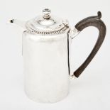 George III Sterling Silver Coffee Pot Robert Gaze, London, 1811