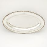 George V Sterling Silver Oval Platter Harrison Bros. & Howson, Sheffield, 1921
