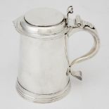 Queen Anne Sterling Silver Covered Tankard Richard Green, London, 1705