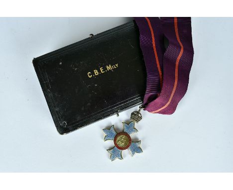 The Most Excellent Order of the British Empire Military CBE Neck badge, awarded to Colonel George Hereward CARDEW, born in Ki