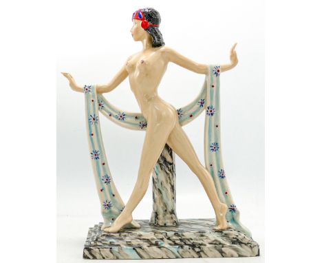 Kevin Francis / Peggy Davies figure Free Spirit, with certificate. 