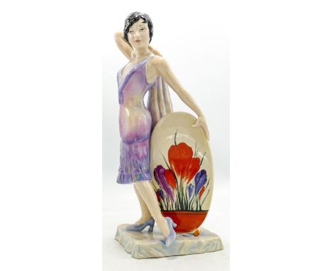 Carltonware Clarice Cliff The Sunshine Girl limited edition figure. 