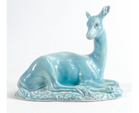 Beswick blue gloss model of a deer on base 721. 