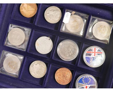 Interesting and varied coin collection including many silver pieces. This is a mixture of Fake &amp; Fortune insofar as there