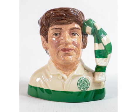 Royal Doulton intermediate character jug Celtic D6925 from the Football Supporters series. 