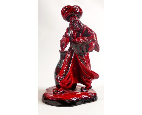 Royal Doulton Flambe figure The Lamp Seller HN3278. 