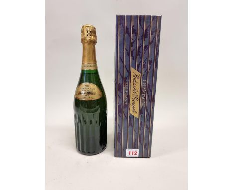 A 75cl bottle of Heidsieck &amp; Monopole 'Diamant Blue' 1982 Vintage Champagne, in oc. 