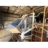 SWECO Stainless steel vibrating screen , equipped with two ITALVIBRAS G. SILINGARDI motors , model