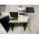 Multifunctional printer HP LaserJet Enterprise MFP M527, Model F2A76A, MXBCK1H0ZV Series; Samsumg M