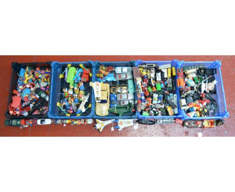 A very good quantity of unboxed Film &amp; TV related diecast models by Dinky, Corgi, ERTL and others, vintage items include 