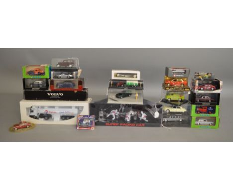 23 diecast models, mostly in original packaging, by Minichamps, Spark, Eligor and others, overall appear G/VG. (23)