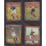 Trade cards, Football, unknown issuer (possibly cut from larger sheets), Footballers descriptive