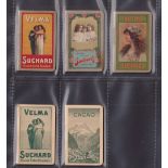 Trade cards, Suchard, a collection of 7 miniature Almanacs and Diaries for 1909 (x 2 different),