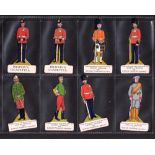 Cigarette cards, Major Drapkin, Soldiers & their Uniforms (set 25 cards). 2 cards Drapkin, 23
