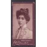 Trade card, USA, Hallam Sa Yo Mint Ju Jubes, Photo of Celebrities, Annie Russell (gd)