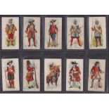 Cigarette cards, Player's, Old England's Defenders (set 50 cards) (a few slightly grubby, gen. gd)