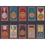 Cigarette cards, Smith's, Medals, (Numbered, Smith, multi-backed) (49/50 missing no 20) (fair/gd)
