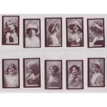 Cigarette cards, 2 sets, Player's Series Beauties 2nd (gd a few fair), Ogden's Overseas Polo
