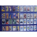 Cigarette cards, 9 complete sets, Hill (2), Puzzle Series, Famous Ships varnished, Gallaher Tricks &