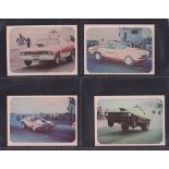 Trade cards, USA, Fleer, Drag Nationals (1972) (63/70, missing nos 4, 12, 14, 17, 21, 64 & 68) (gd)