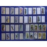 Trade cards, Hitchman Dairies, 15 different sets including Aircraft of WWII (Blue and Black back
