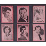 Trade cards, Madison Confectionery, Disc Jockey, 1st Series, 'L' size (set, 48 cards) (vg)