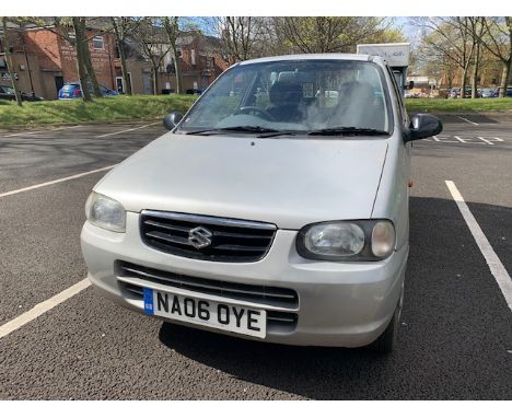 2006 Suzuki Alto GL 5-Door Hatchback, Registration NA06 OYE, Silver, 1061 cc, petrol, manual, 22,185 miles, first registered 