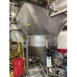 Johnson Nash Metal Products Hopper Tank to Feed Oakes Mixer, Loading Fee: $1100