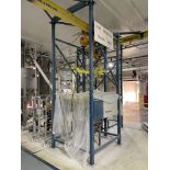 Flexicon SuperSac Unloader with Auger Feeder and Hoist and Trolley, Loading Fee: $2000