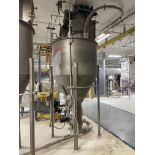 Flexicon Stainless Use Bin with Rortary Valve S/N 50049, Loading Fee: $3000
