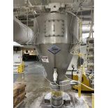 Pfening Stainless Cyclone Hopper, Loading Fee: $2000