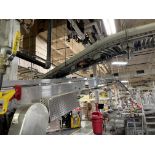 Stainless Overhead Conveyor Approximate 150 Ft, Loading Fee: $4000