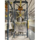 Flexicon SuperSac Unloader with Auger Feeder and Hoist and Trolley, Loading Fee: $2000