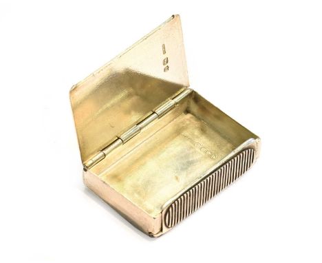 A Victorian Silver Vesta-Case, by Frederick Bradford Macrea, London, 1885, Probably Retailed by The Army and Navy Cooperative