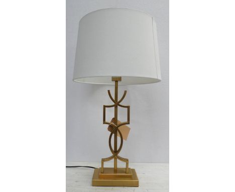 TABLE LAMP, 71cm H including shade. 