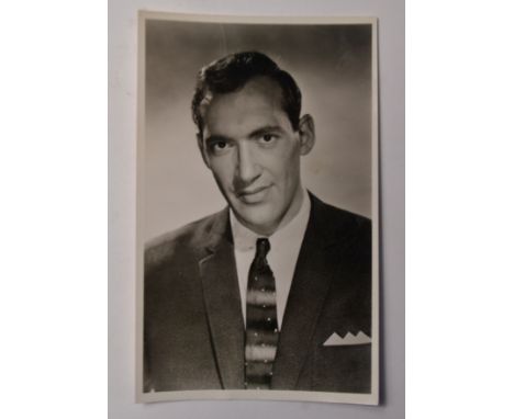 Signed vintage photo card of BERNARD BRESSLAW